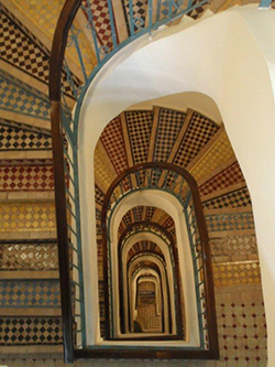 Marrakesh stairway